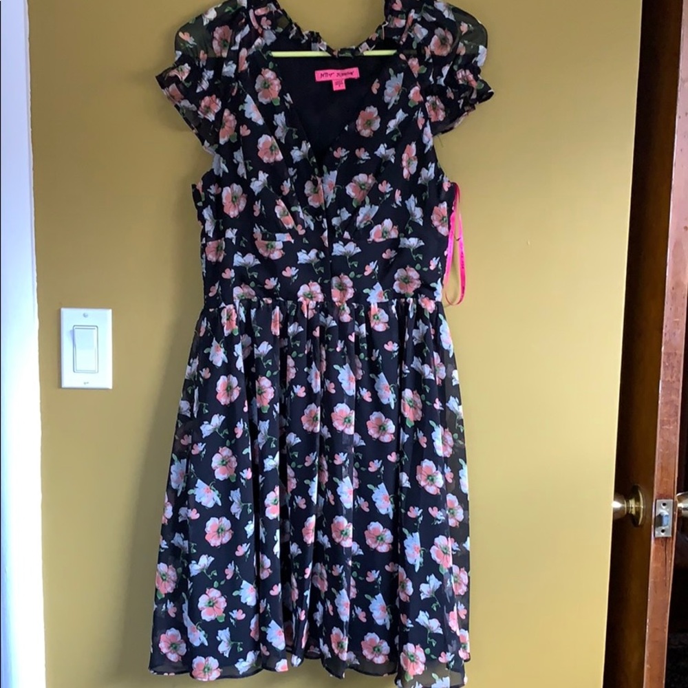Betsy Johnson floral dress